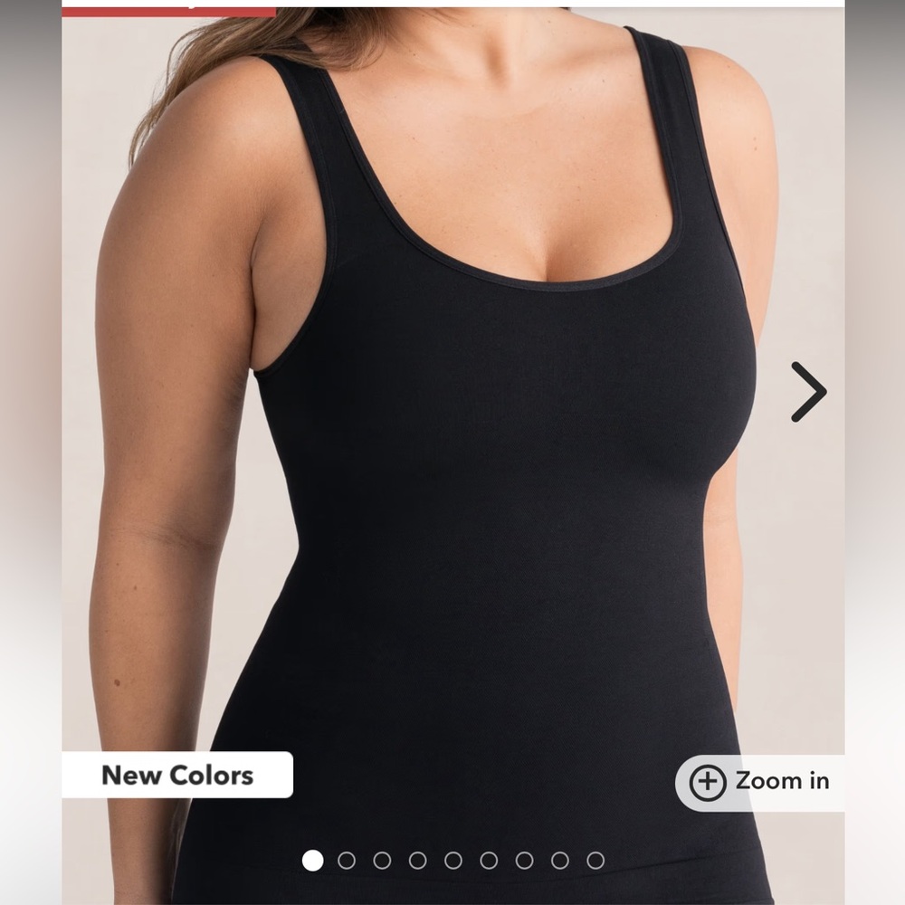 Shapermint Black Shapewear Tank/cami